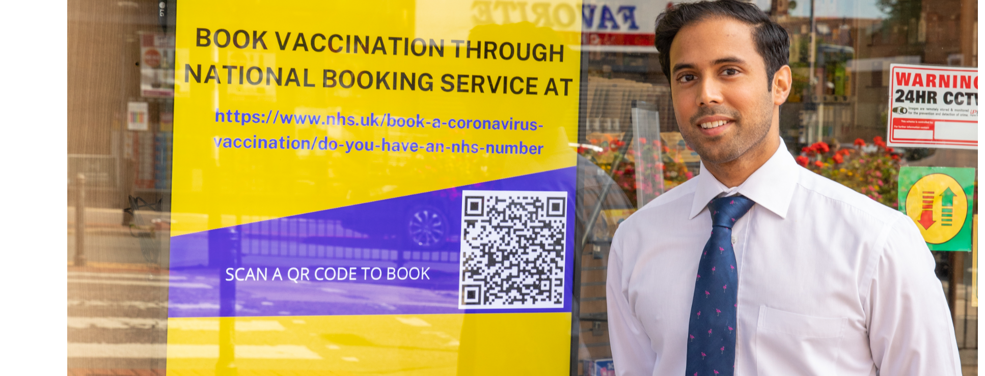 Jaymil Patel from Anna Pharmacy and Travel Clinic, Carlshalton.